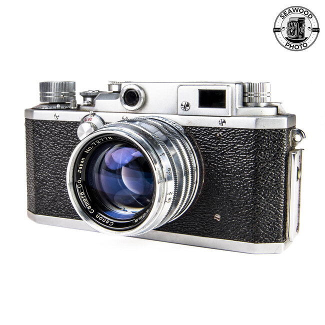 Canon IVSB Rangefinder Camera w/50mm f/1.8 Serenar GOOD