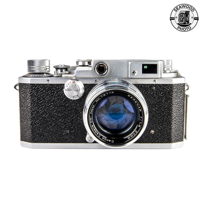 Canon IVSB Rangefinder Camera w/50mm f/1.8 Serenar GOOD