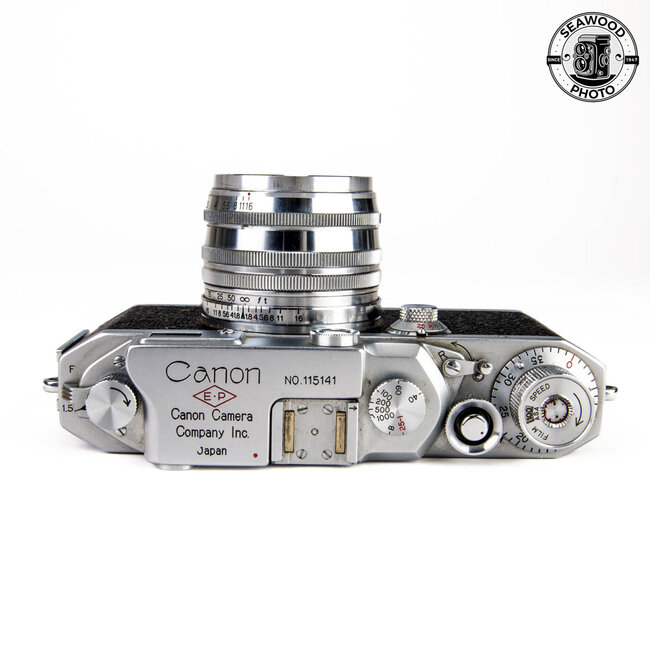 Canon IVSB Rangefinder Camera w/50mm f/1.8 Serenar GOOD