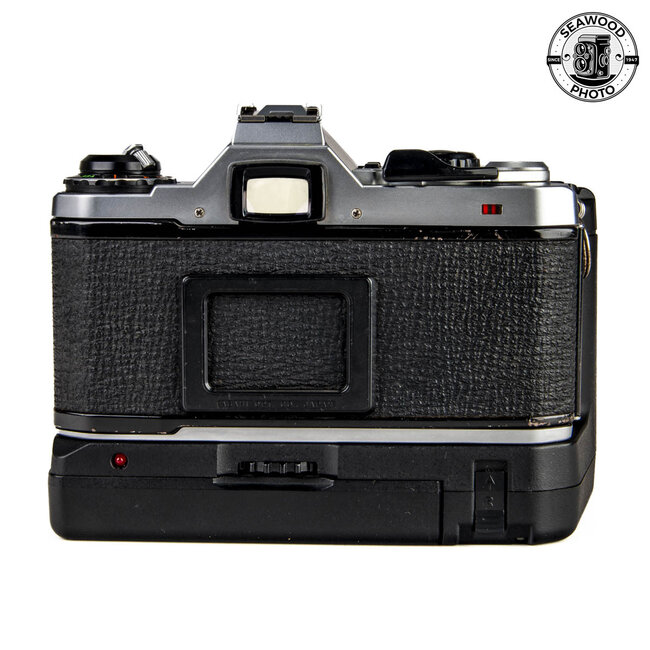 Pentax ME Super w 50mm f 1.9 Auto Chinon w Winder GOOD
