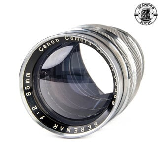 Canon Canon Serenar 85mm f/2  L39 LTM Leica Thread Mount GOOD
