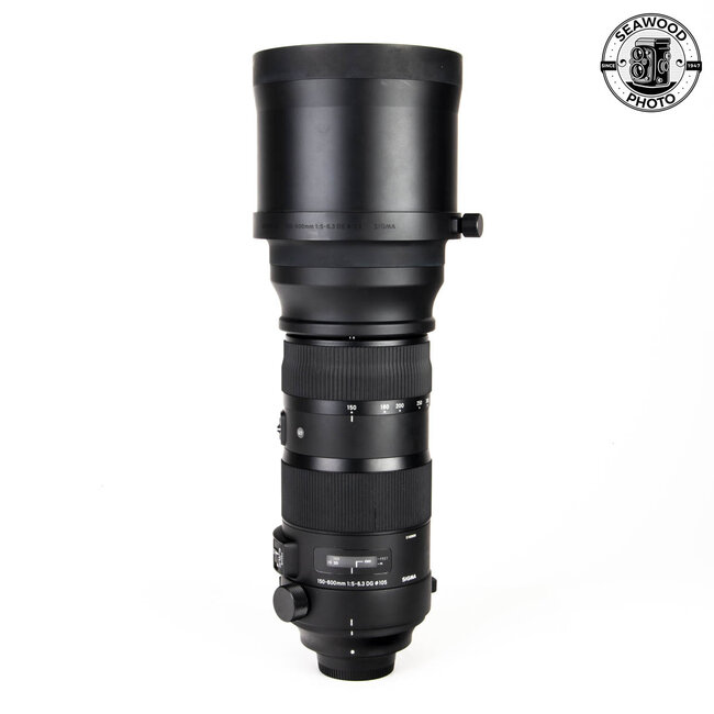 Sigma for Nikon F 150 - 600mm f5-6.3 DG OS HSM Sports Version GOOD+