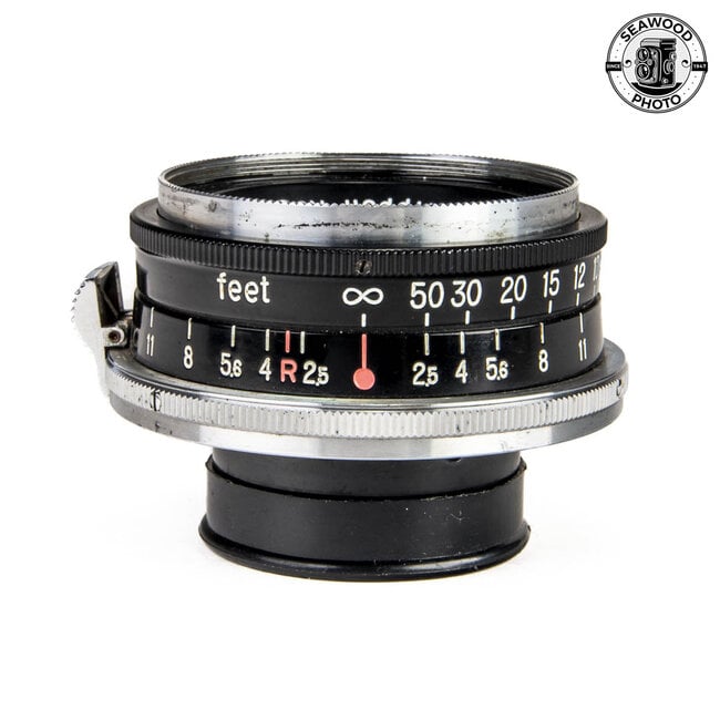 Nikon W-Nikkor 35mm F3.5 Black Lens For Nikon S Range Finder Camera GOOD+