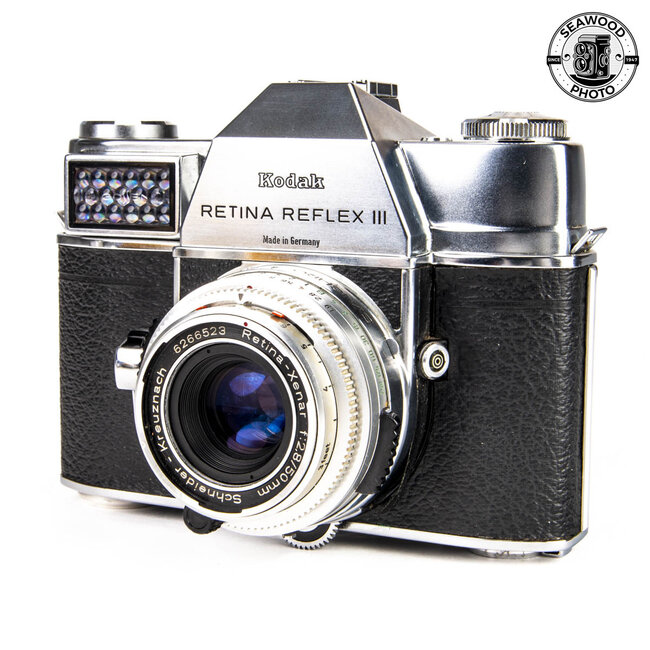 Kodak Retina Outfit Reflex III, IIIS, 7-Lenses, +More. GOOD+