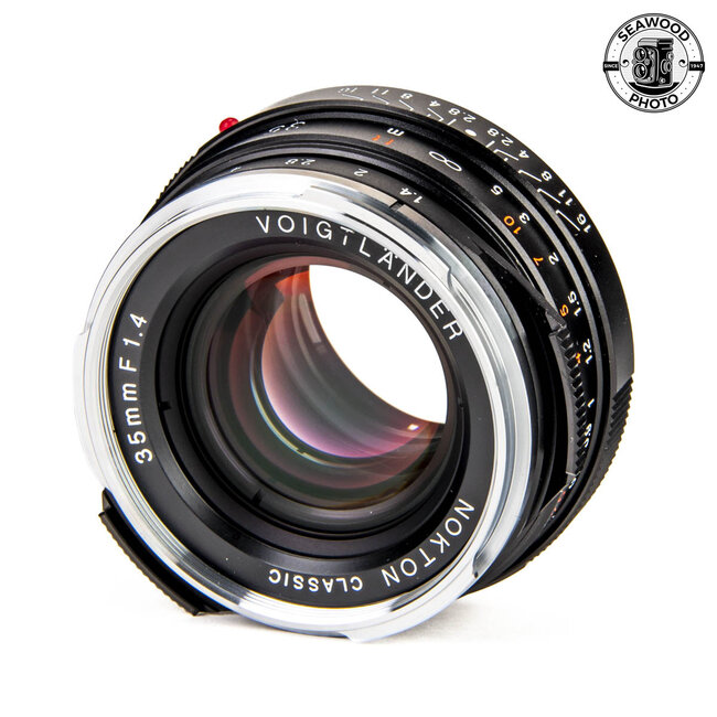 Voigtlander NOKTON Classic 35mm F/1.4 MC VM (for Leica M mount). LIKE NEW