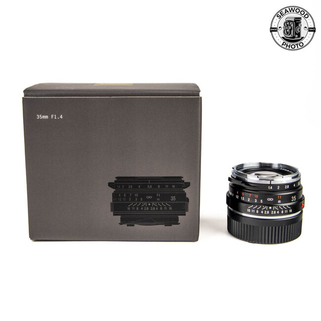 Voigtlander NOKTON Classic 35mm F/1.4 MC VM (for Leica M mount). LIKE NEW
