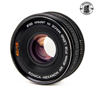 Konica Konica Hexanon AR 40mm f/1.8 w/ KR-L Adapter GOOD+