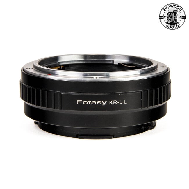 Konica Hexanon AR 40mm f/1.8 w/ KR-L Adapter GOOD+