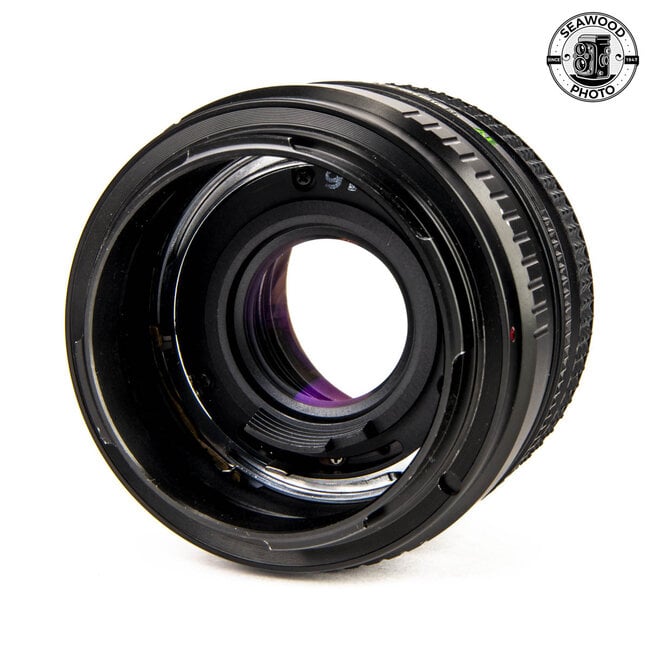 Konica Hexanon AR 40mm f/1.8 w/ KR-L Adapter GOOD+