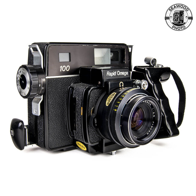 Koni Rapid Omega 100 6x7 Rangefinder w/ 90mm f/3.5 GOOD
