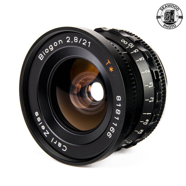 Contax G 21mm f/2.8 Zeiss Biogon Leica M Converted GOOD+