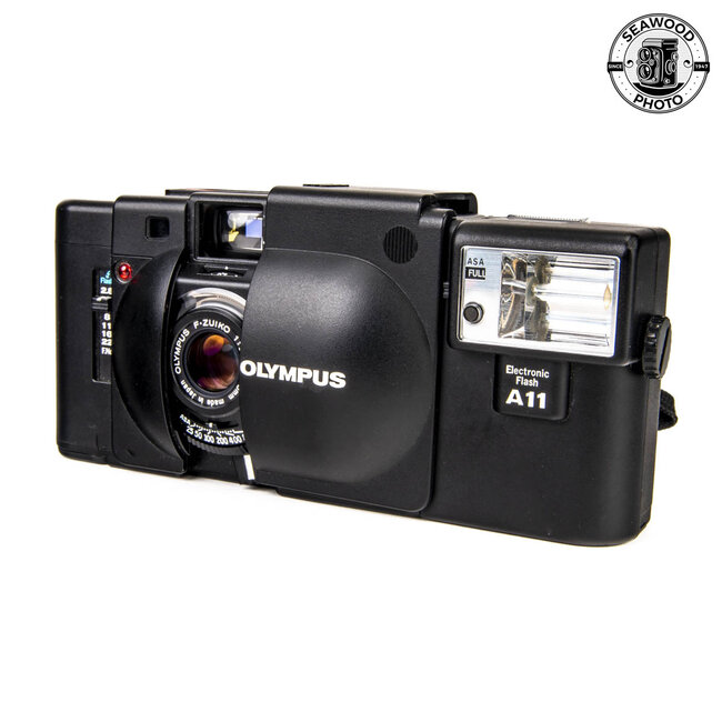 Olympus XA w/ A11 Flash GOOD+