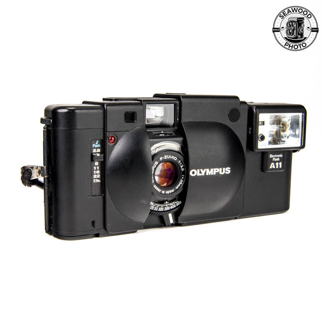 Olympus XA w/ A11 Flash GOOD+