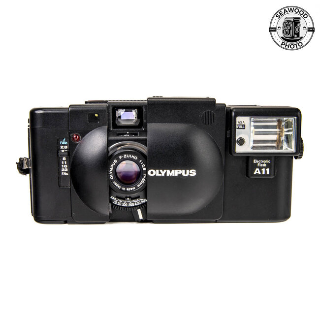 Olympus XA w/ A11 Flash GOOD+