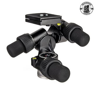 Manfrotto 405 3-Way Geared Pan-and-Tilt Head with 410PL Quick Release LIKE NEW