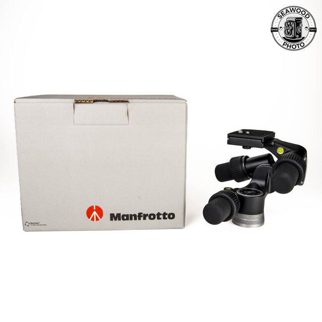 Manfrotto 405 3-Way Geared Pan-and-Tilt Head with 410PL Quick Release LIKE NEW