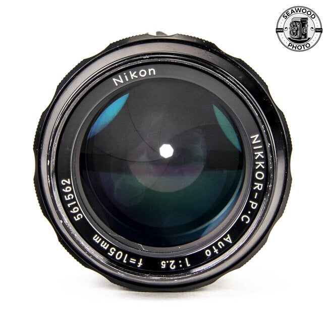Nikon Nikkor-P.C Auto 105mm f/2.5 Ai-Converted GOOD-