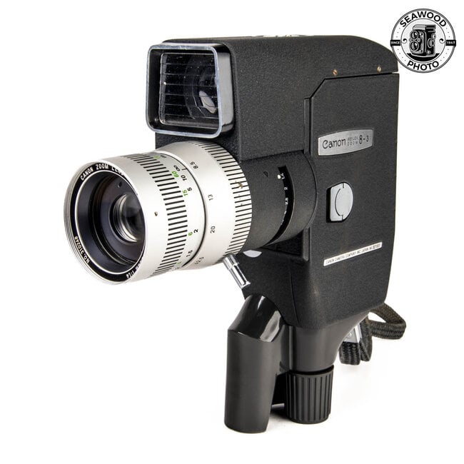 Canon Reflex Zoom 8-3 8mm Movie Camera Working