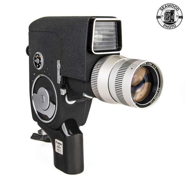 Canon Reflex Zoom 8-3 8mm Movie Camera Working