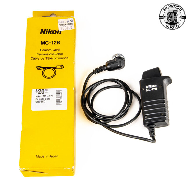 Nikon MC-12B  Remote Cord  UNUSED