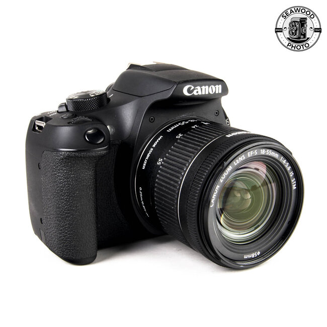 Canon Rebel T6 w/ 18-55mm f4-5.6 IS STM GOOD+