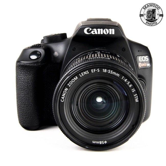 Canon Rebel T6 w/ 18-55mm f4-5.6 IS STM GOOD+