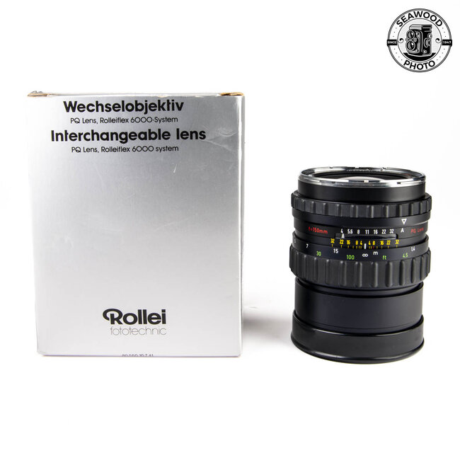 Rollei Schneider 150mm f/4 Tele-Xenar HFT PQ Lens GOOD