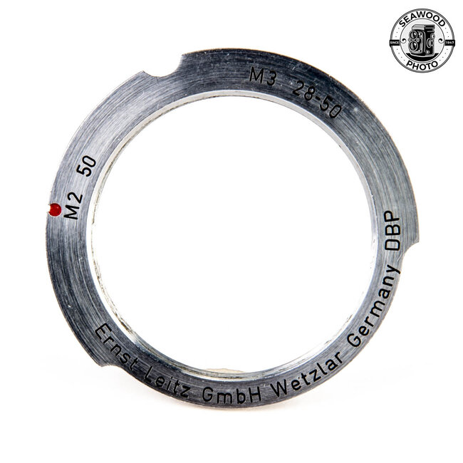 Leica Original LTM / L39 to LEICA-M Lens Adapter for 28 and 50mm Lenses GOOD