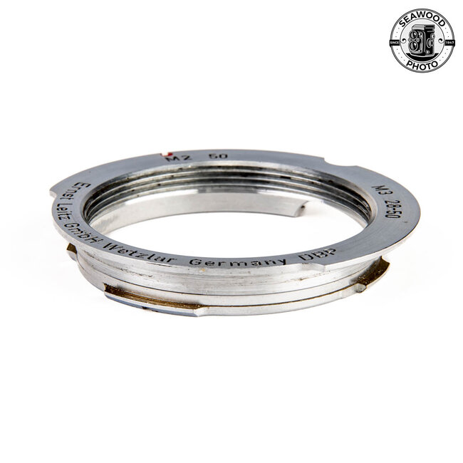 Leica Original LTM / L39 to LEICA-M Lens Adapter for 28 and 50mm Lenses GOOD