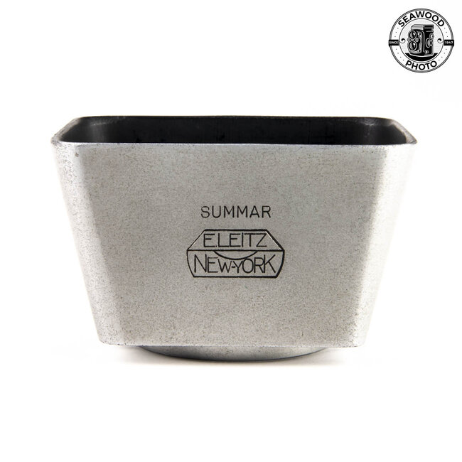 Leica SOOMP Lens Hood for 50mm f/2 Summar Silver GOOD