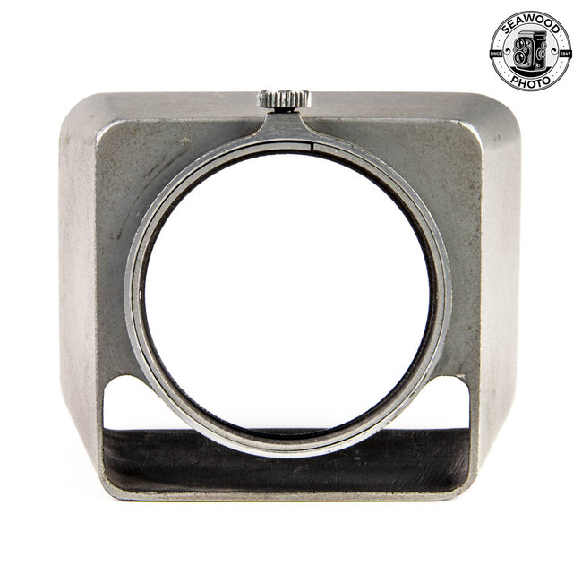 Leica SOOMP Lens Hood for 50mm f/2 Summar Silver GOOD