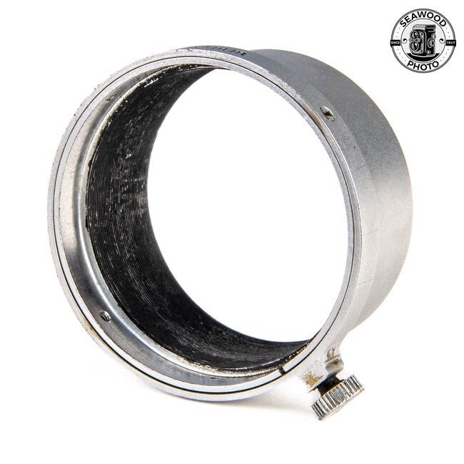 Leica Leitz N.Y.  FISON Chrome Lens Hood Shade 5cm/50mm Elmar  GOOD