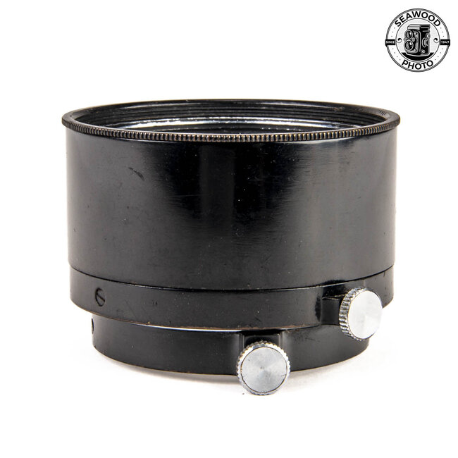 Leica FIKUS Variable Lens Hood w/Filter for 50-135mm Elmar Lenses GOOD+
