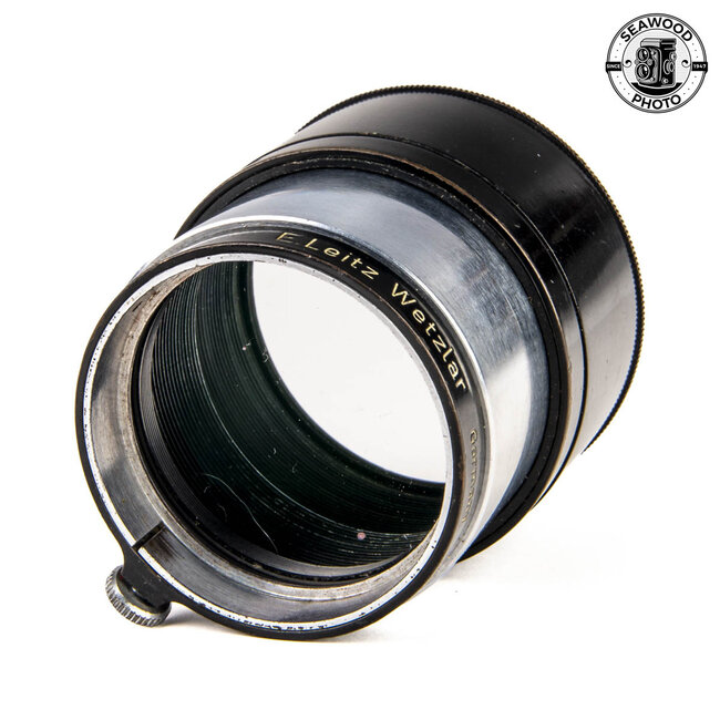 Leica FIKUS Variable Lens Hood w/Filter for 50-135mm Elmar Lenses GOOD+