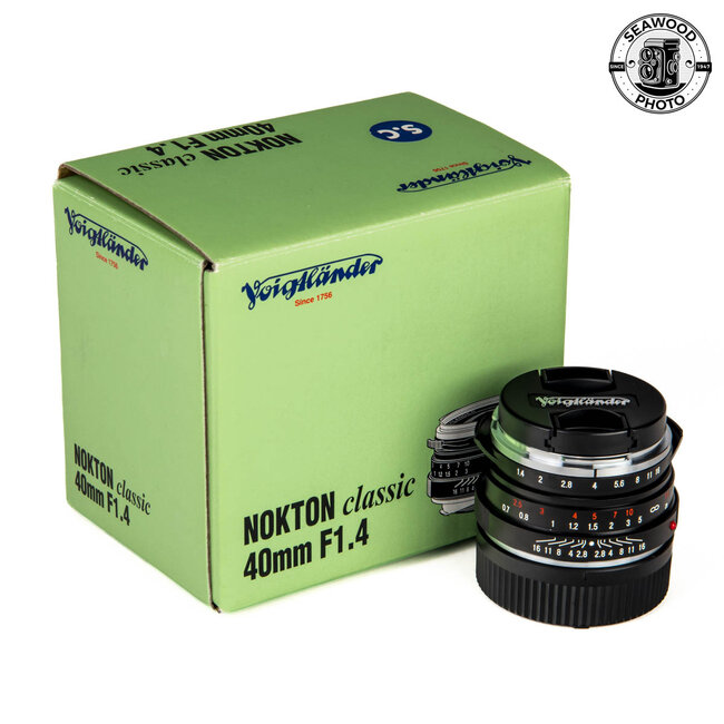 Voigtlander NOKTON Classic 40mm F1.4 SC VM LIKE NEW