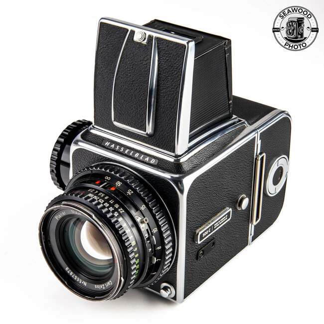 Hasselblad 500c w/ 80mm f2.8 T* and Bright Screen GOOD+