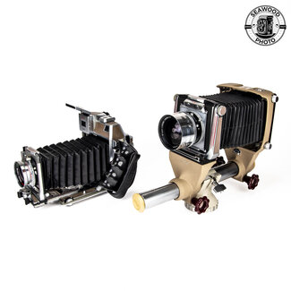 Linhof Linhof 6x9 Technika and Monorail Outfit w/3 Lenses, More.  GOOD
