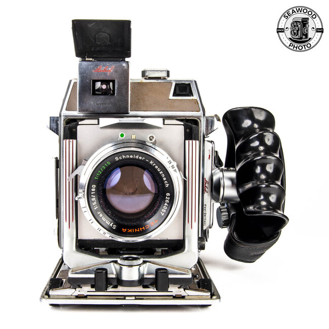 Linhof 6x9 Technika and Monorail Outfit w/3 Lenses, More.  GOOD