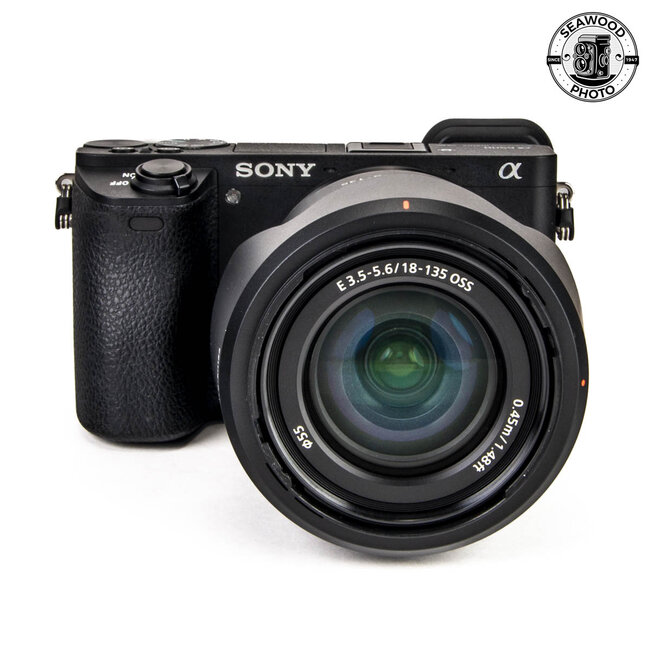 Sony a6500 24.2MP w/ 18-135mm LOW SHUTTER Count EXCELLENT