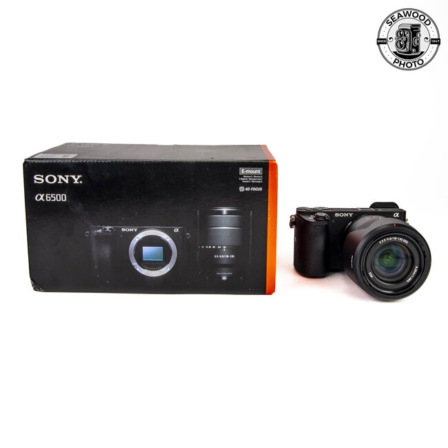Sony a6500 24.2MP w/ 18-135mm LOW SHUTTER Count EXCELLENT