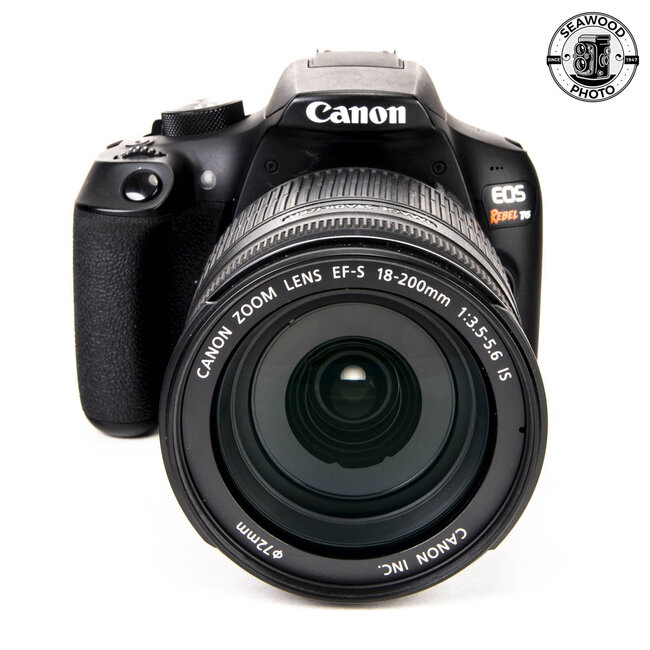 Canon Rebel T6 w/ 18-200mm f3.5-5.6 IS GOOD+