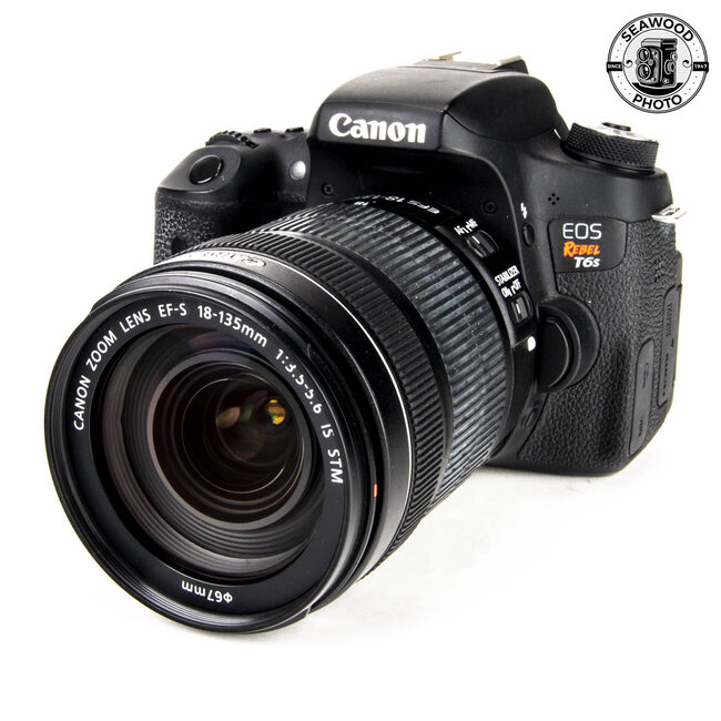 Canon Rebel T6S w/ 18-135mm f3.5-5.6 IS GOOD