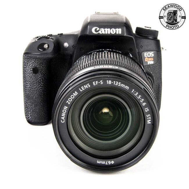 Canon Rebel T6S w/ 18-135mm f3.5-5.6 IS GOOD