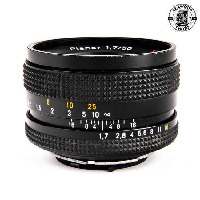 Contax Zeiss Planar 50mm f/1.7 T* C/Y AS-IS
