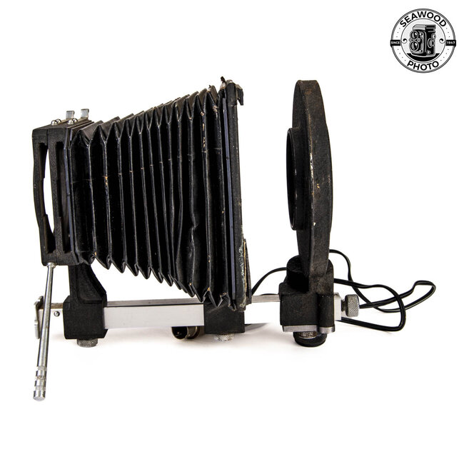 ARRIFLEX 16  Cine Clamp on 8V External Shutter w/Matte Box FOR PARTS