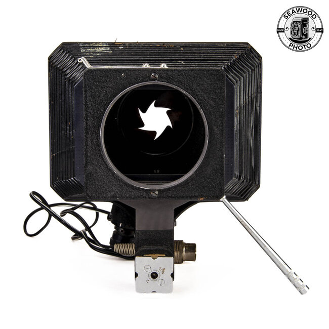 ARRIFLEX 16  Cine Clamp on 8V External Shutter w/Matte Box FOR PARTS
