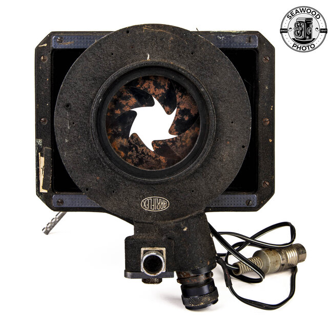 ARRIFLEX 16  Cine Clamp on 8V External Shutter w/Matte Box FOR PARTS