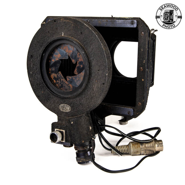 ARRIFLEX 16  Cine Clamp on 8V External Shutter w/Matte Box FOR PARTS