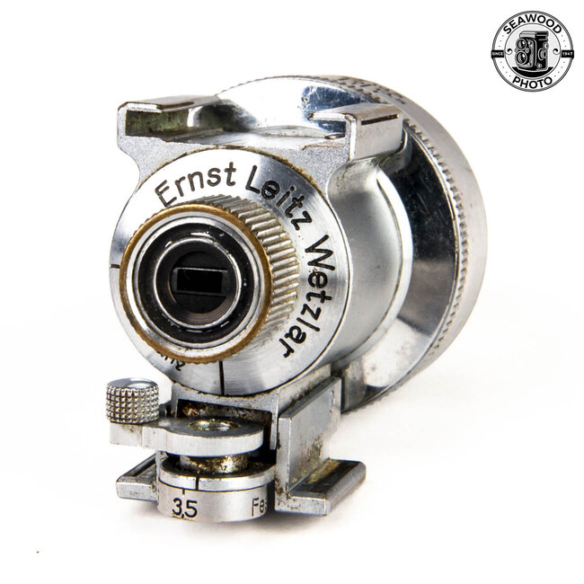 Leica Leitz Universal 3.5-13.5 Finder VIDOM (Chrome) GOOD