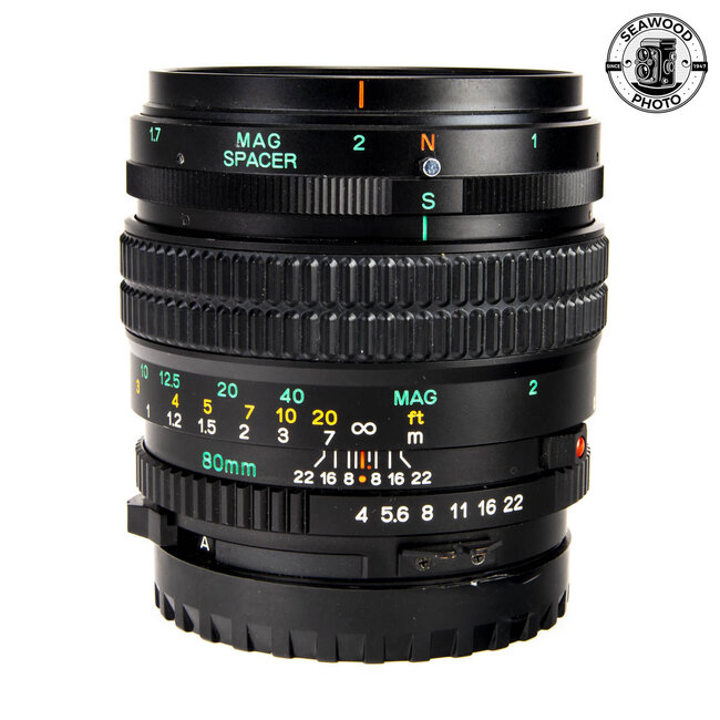 Mamiya Sekor C Macro 80mm f/4 N AS-IS
